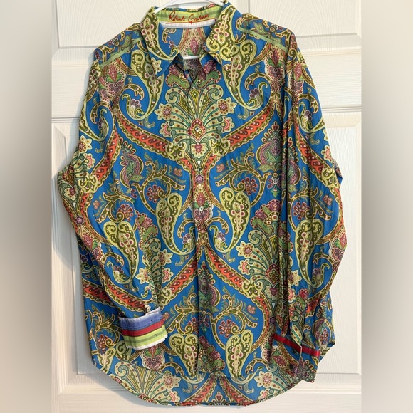 Robert Graham Vibrant Multicolor Men's Shirt
